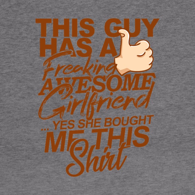 'She Bought Me This Shirt' Boyfriend Girlfriend Gift by ourwackyhome